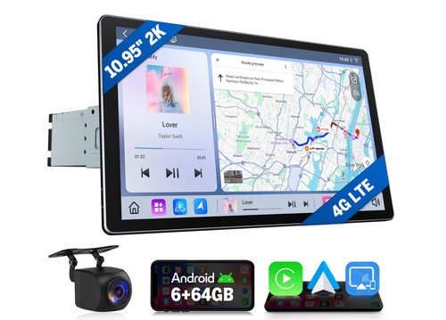 Autoradio 2k qled - 10,95",